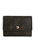 Louis Vuitton Porte-Monnaie Plat Coin Purse, front view